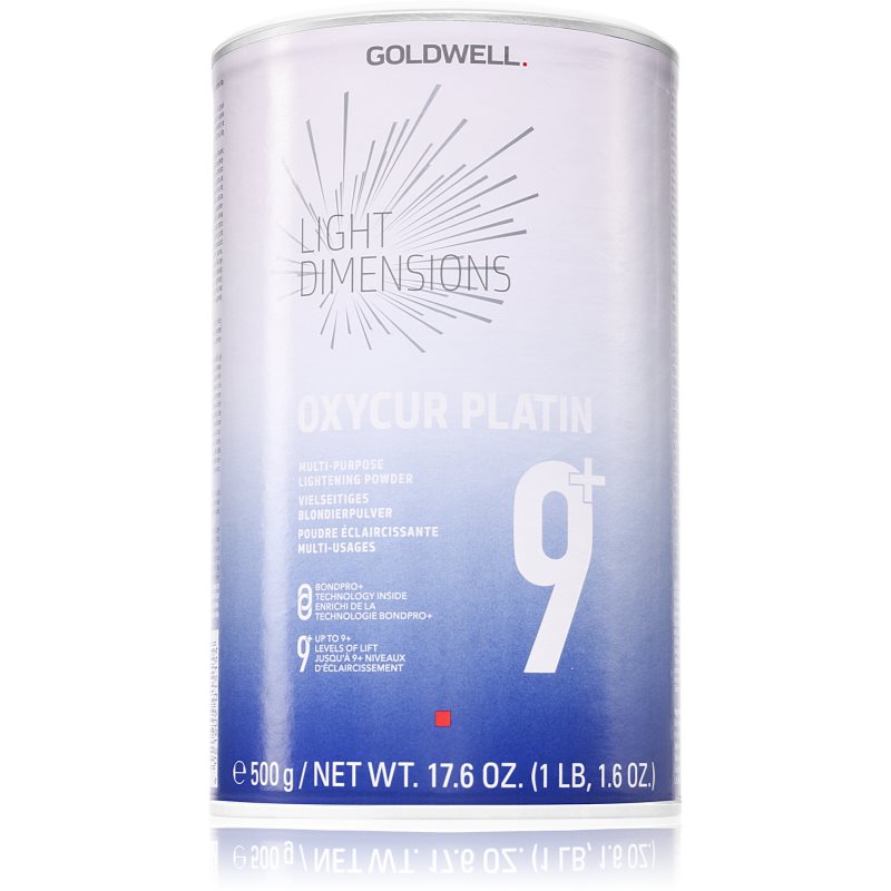 Goldwell Light Dimensions Oxycur Platin 9+ Rozjaśniacz bezpyłowy 500 g