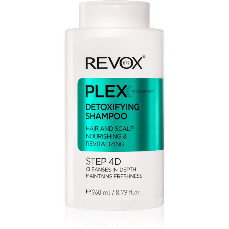 Revox B77 PLEX Detoxifying Shampoo. Step 4D szampon oczyszczająco-detoksykujący 260 ml
