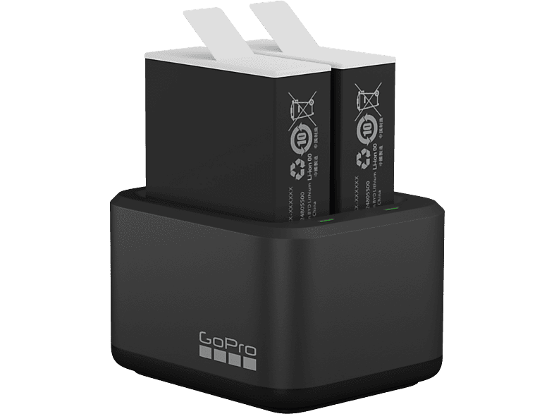 Ładowarka GOPRO Dual Battery Charger + 2 baterie Enduro Czarny