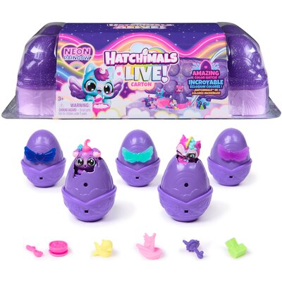 Zestaw figurek SPIN MASTER Hatchimals Alive Neon Rainbow 6072615