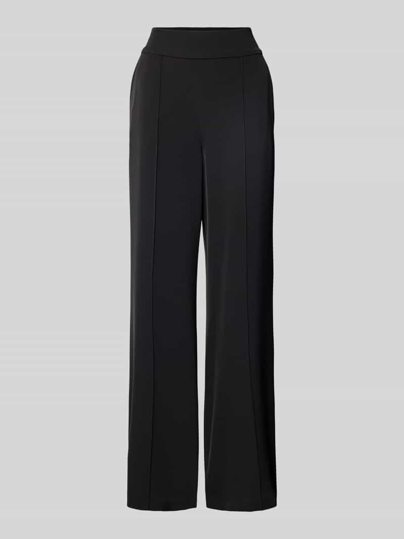 Spodnie materiałowe z elastycznym pasem