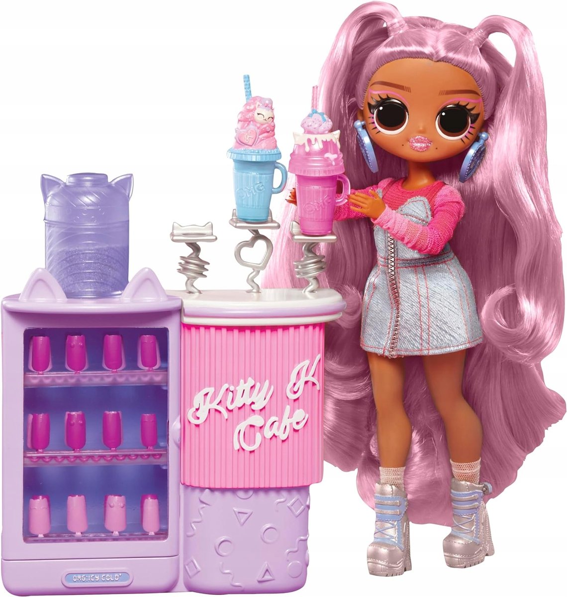 L.O.L. Surprise! Omg Sweet Nails Kitty K Café Lalka Dla Dzieci + Akcesoria