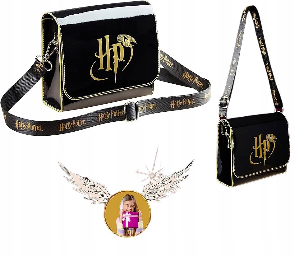 TORBA TOREBKA NA RAMIĘ HARRY POTTER PREZENT ŚWIĘTA 18x16x6cm DLA DZIEWCZYN