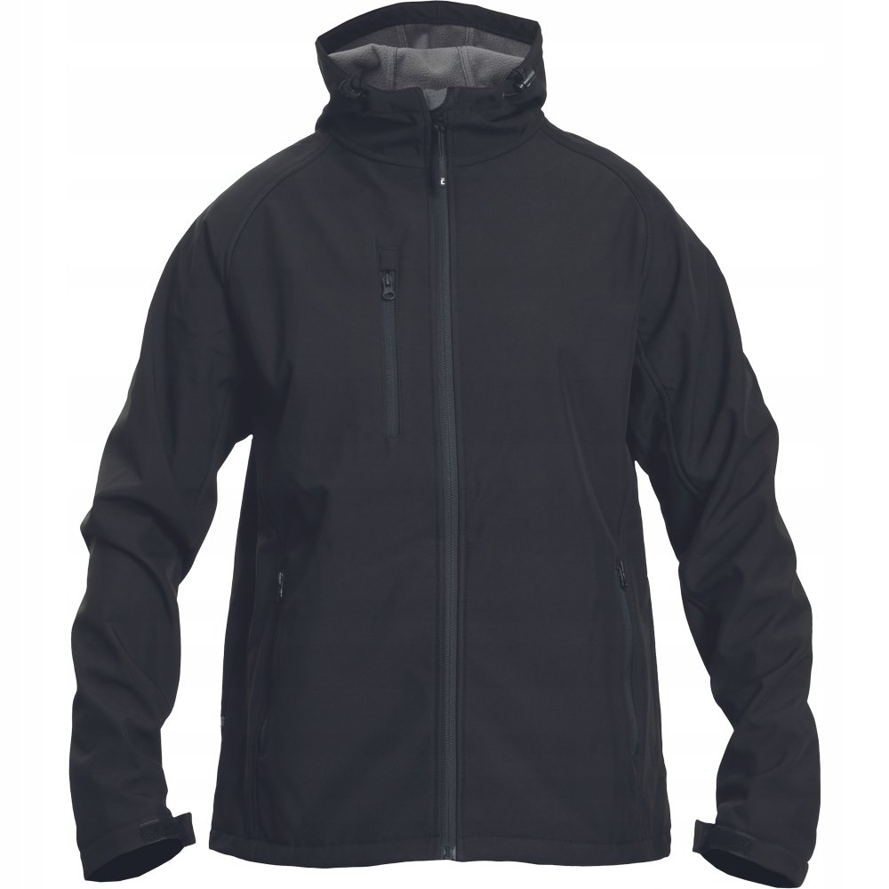 Cerva Kurtka softshell z kapturem BEGNA kolor czarny rozmiar 2XL