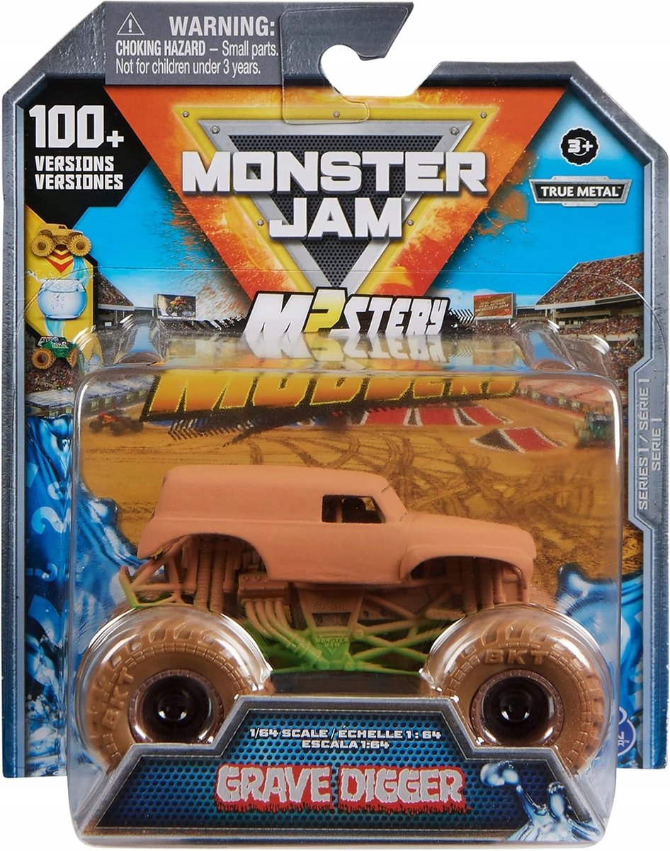 Monster Jam MUDDERS DIE CAST MONSTER TRUCK ZABAWKA DLA CHŁOPCÓW SAMOCHÓD
