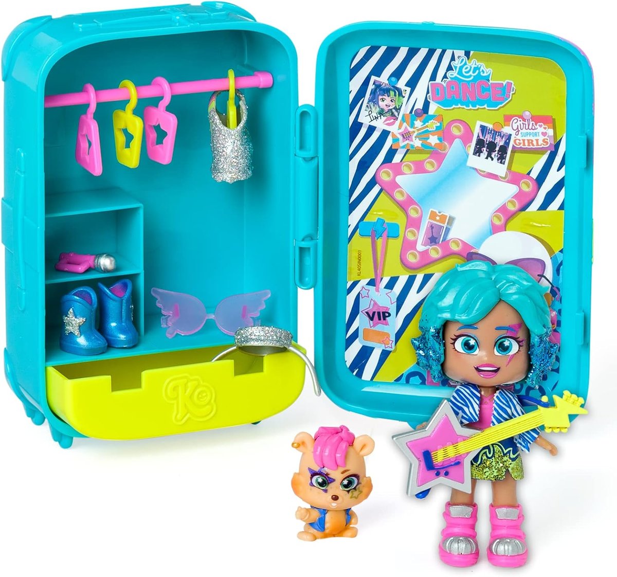 KOOKYLOOS Suzie's Suitcase LALECZKA LALKA AKCESORIA PREZENT DLA DZIECI