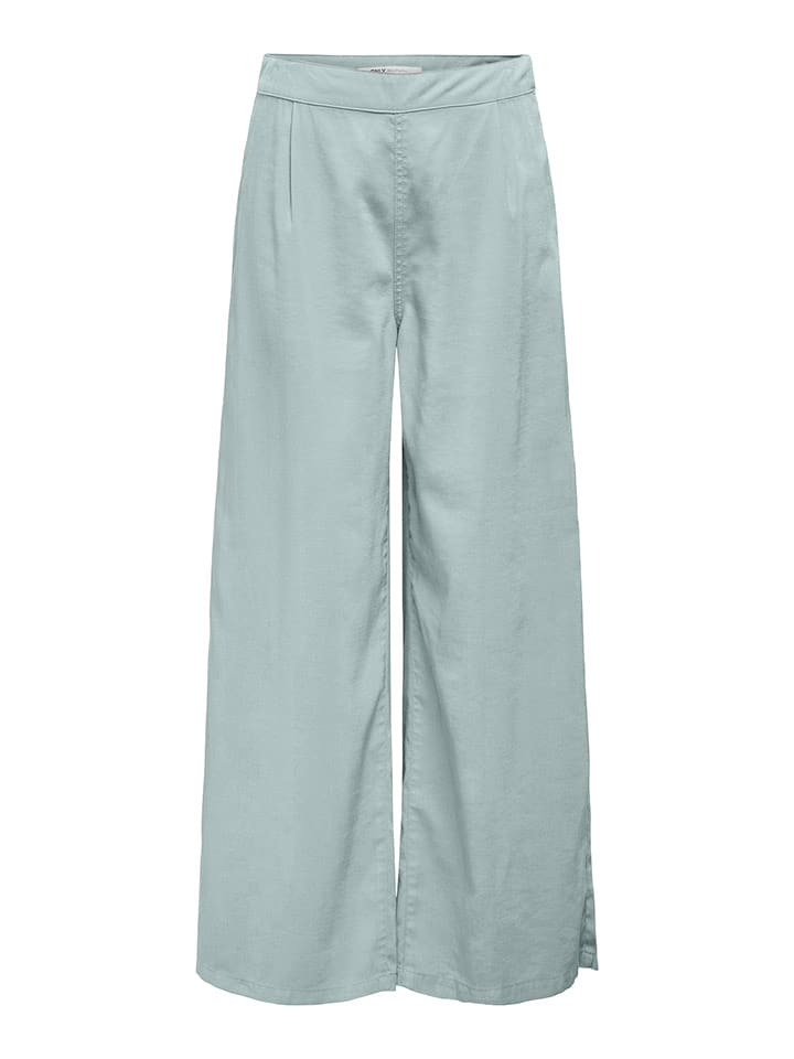 ONLY Spodnie w kolorze błękitnym