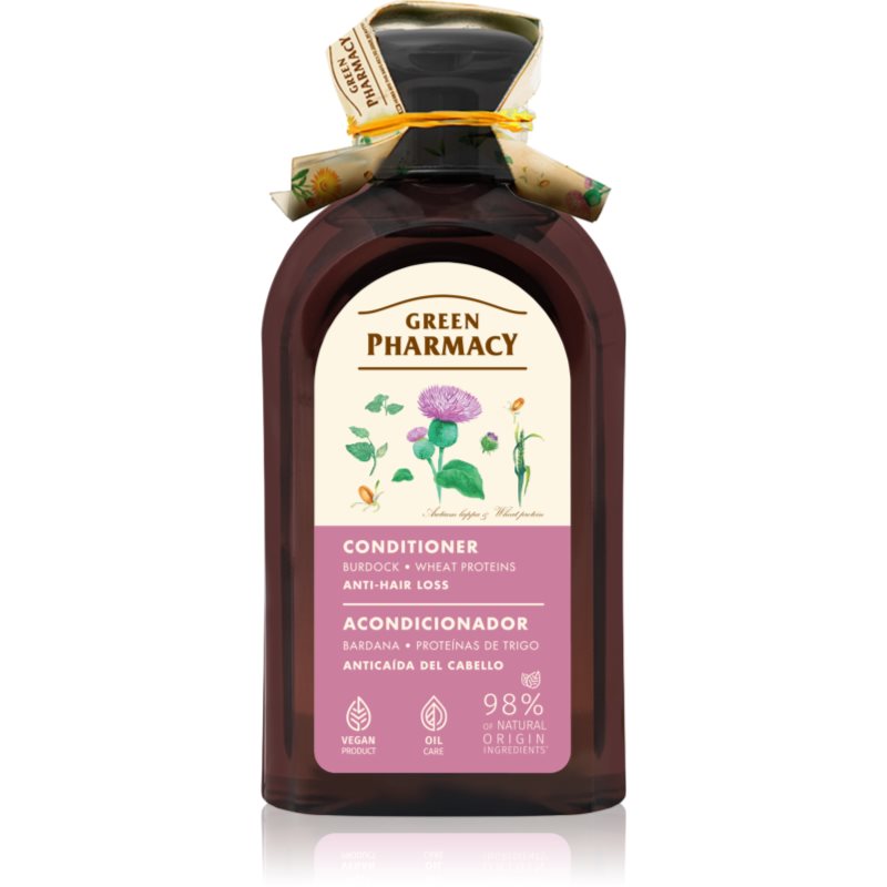 Balsam Przeciw Wypadaniu Włosów Olejek Łopianowy, Green Pharmacy
