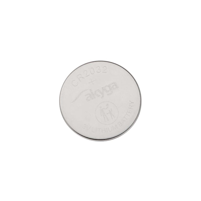 Akyga AKY1075 bateria do użytku domowego Jednorazowa bateria CR2032 Lithium-Manganese Dioxide (LiMnO2)