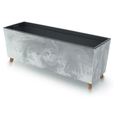 PROSPERPLAST Urbi Case Beton Effect N (77 x 23.5 x 30 cm) Szary