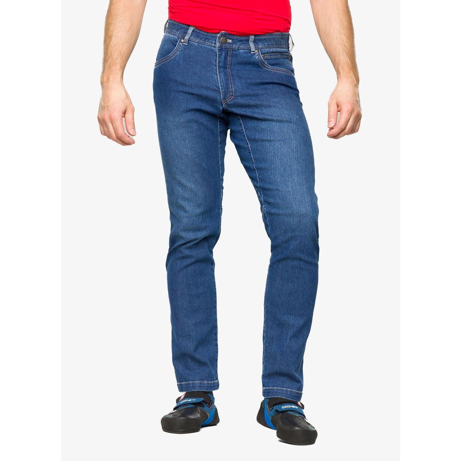 Spodnie wspinaczkowe Ocun Typhoon Jeans - dark blue