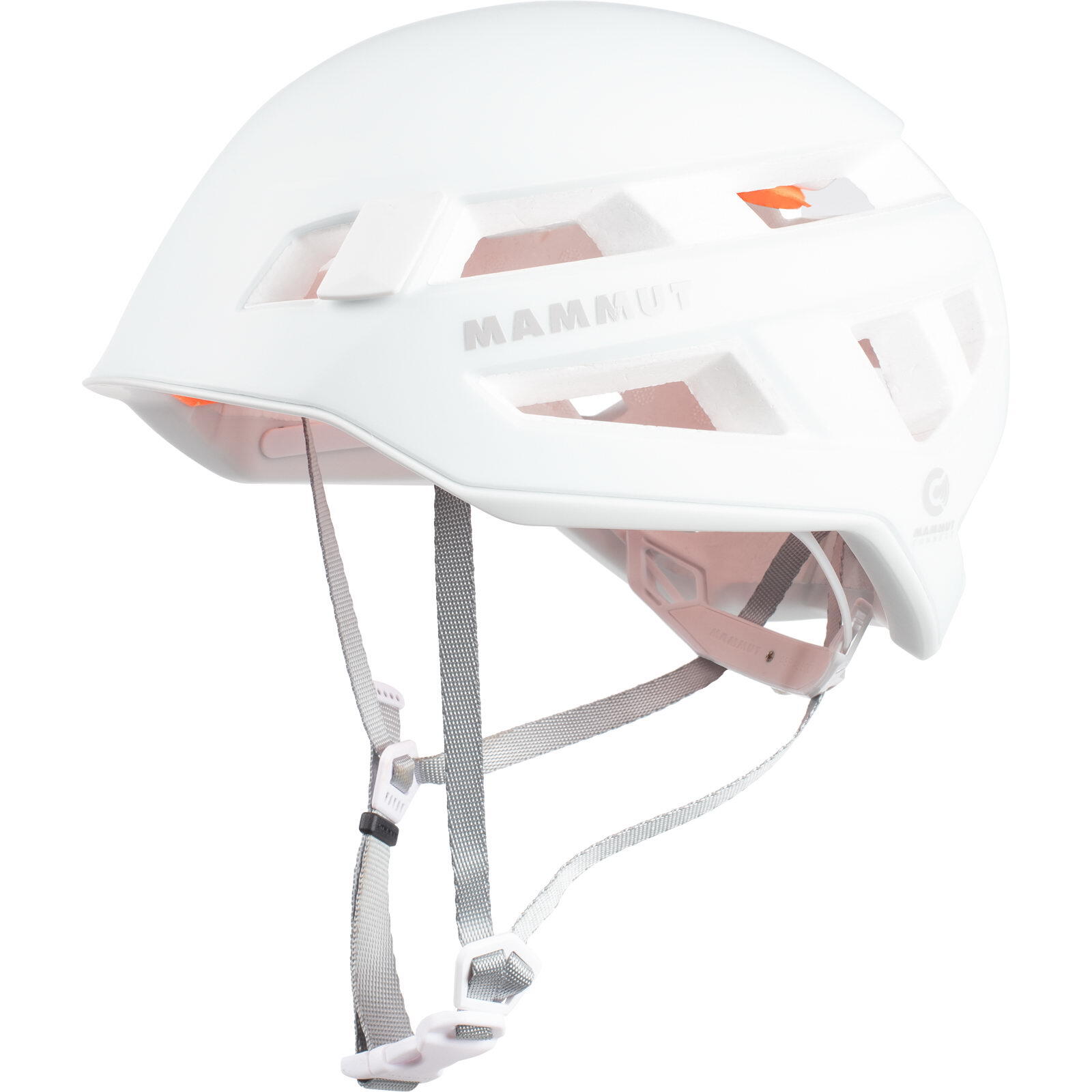 Mammut Crag Sender Kask, white 56-61cm 2021 Kaski wspinaczkowe 2030-00260-0243-4