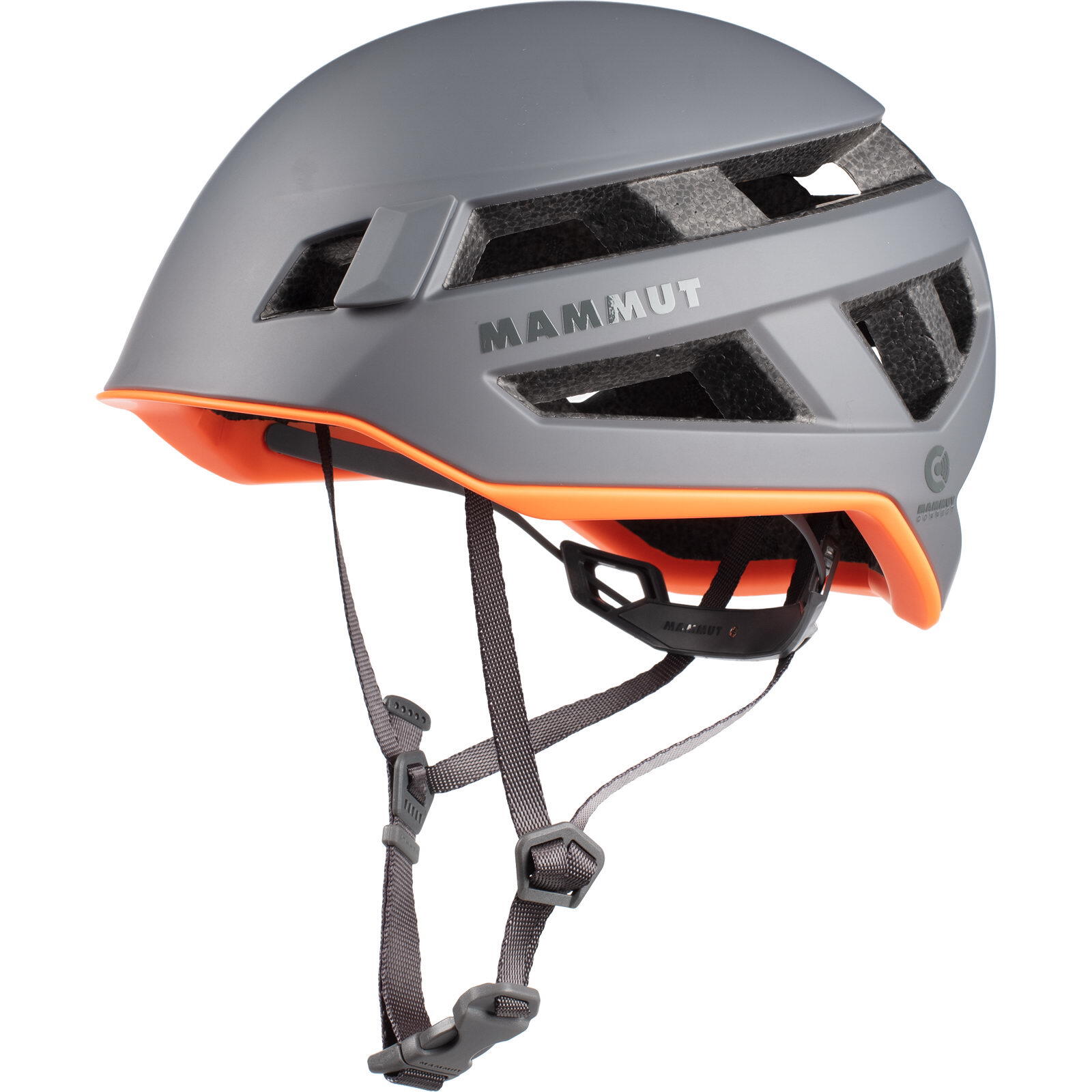 Mammut Crag Sender Kask, titanium 56-61cm 2020 Kaski wspinaczkowe 2030-00260-0051-56-61cm