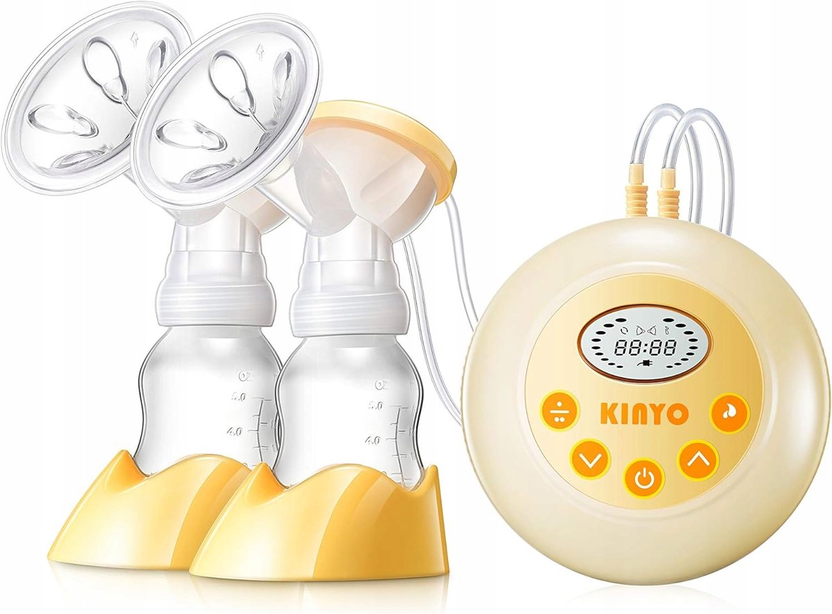 Laktator elektryczny KINYO DOUBLE-CORE BPA-FREE PODWÓJNY DWUFAZOWY CICHY