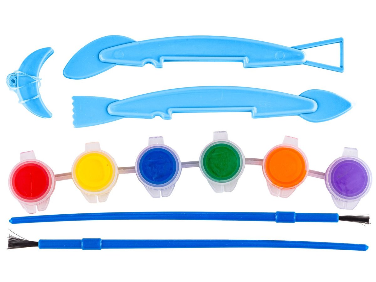 ZESTAW KOŁO GARNCARSKIE FARBKI AKCESORIA