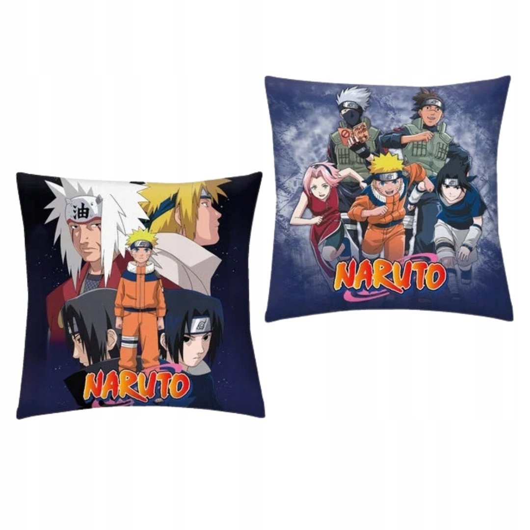 Poduszka anime Naruto 40x40 - dekoracyjna, kolorowa, idealna dla fana