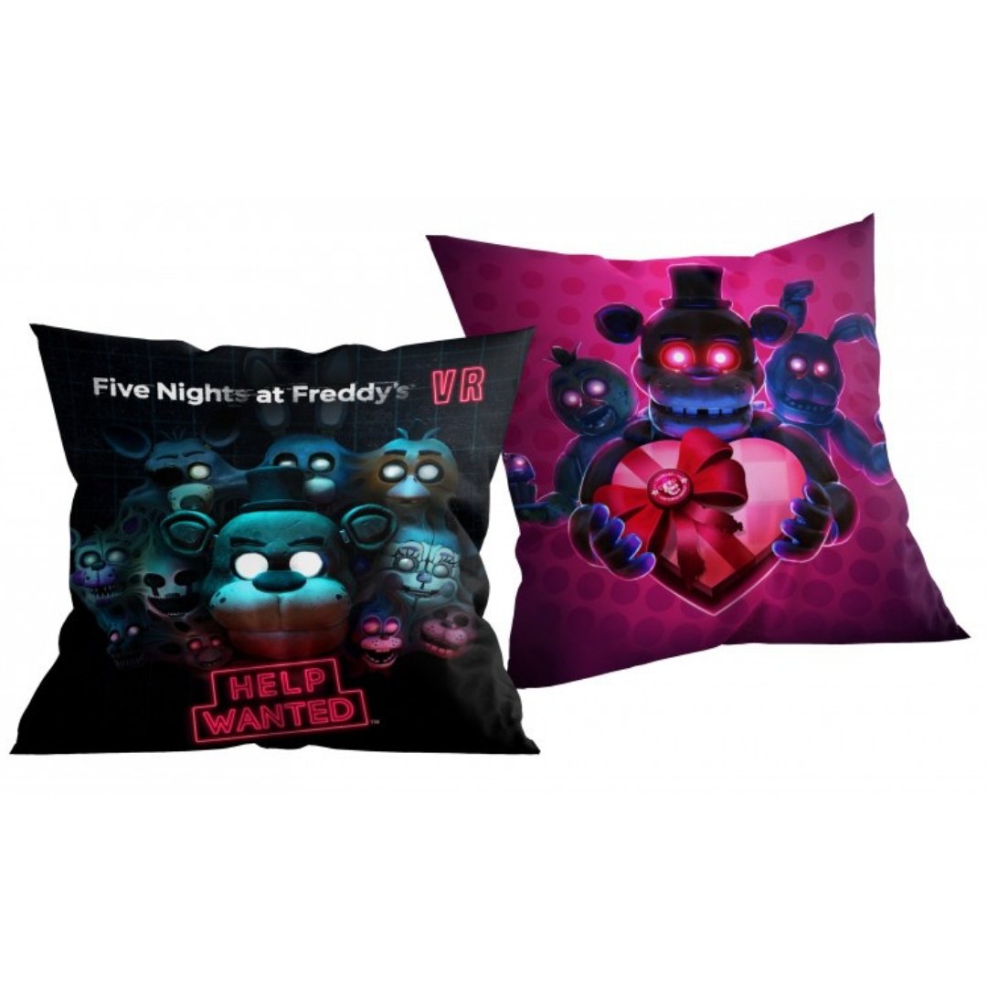 Poduszka FNaF 40x40 - Five Nights at Freddy's, dekoracyjna, dla gracza
