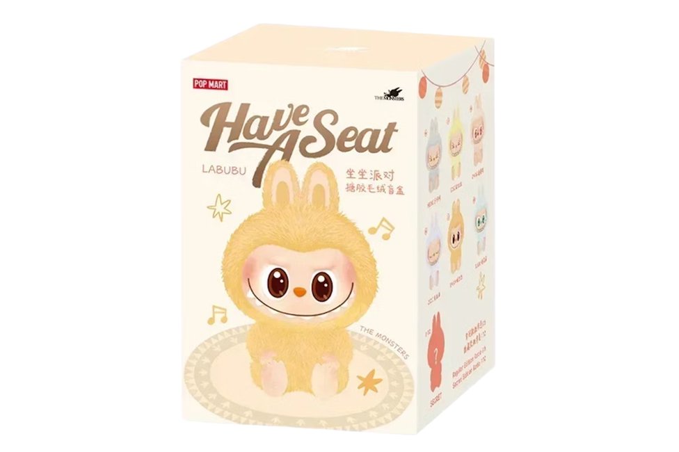 Oryginalne Pop Mart Labubu The Monsters Have a Seat (BLINDBOX)
