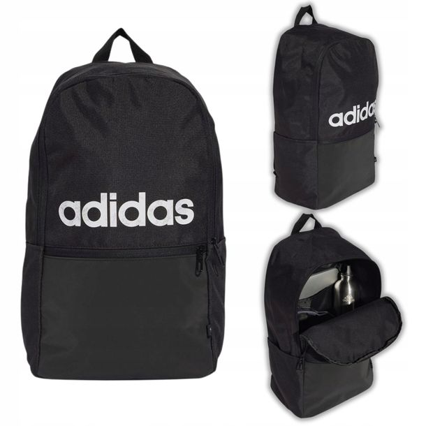 PLECAK SPORTOWY ADIDAS do szkoły na siłownię BACKPACK CZARNY UNISEX 22.5L