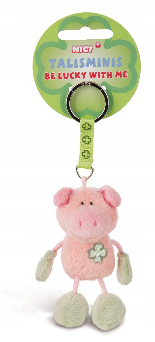 Nici Wieszak/Brelok Na Klucze Talisminis Różowa Świnka 7Cm