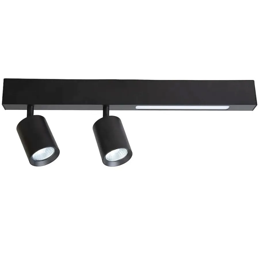 Nowoczesna czarna lampa sufitowa M8-F97