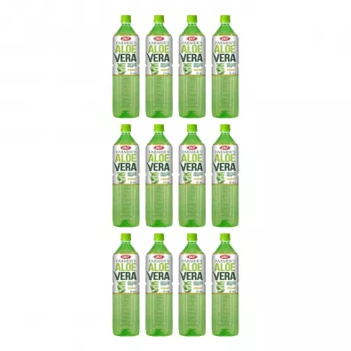 Okf Napój z cząstkami aloesu Farmers Aloe Vera Zgrzewka 12 x 1.5 l