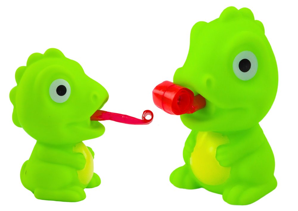 ZIELONY DINOZAUR GUMOWY Z WYSUWANYM JĘZYKIEM 1SZT