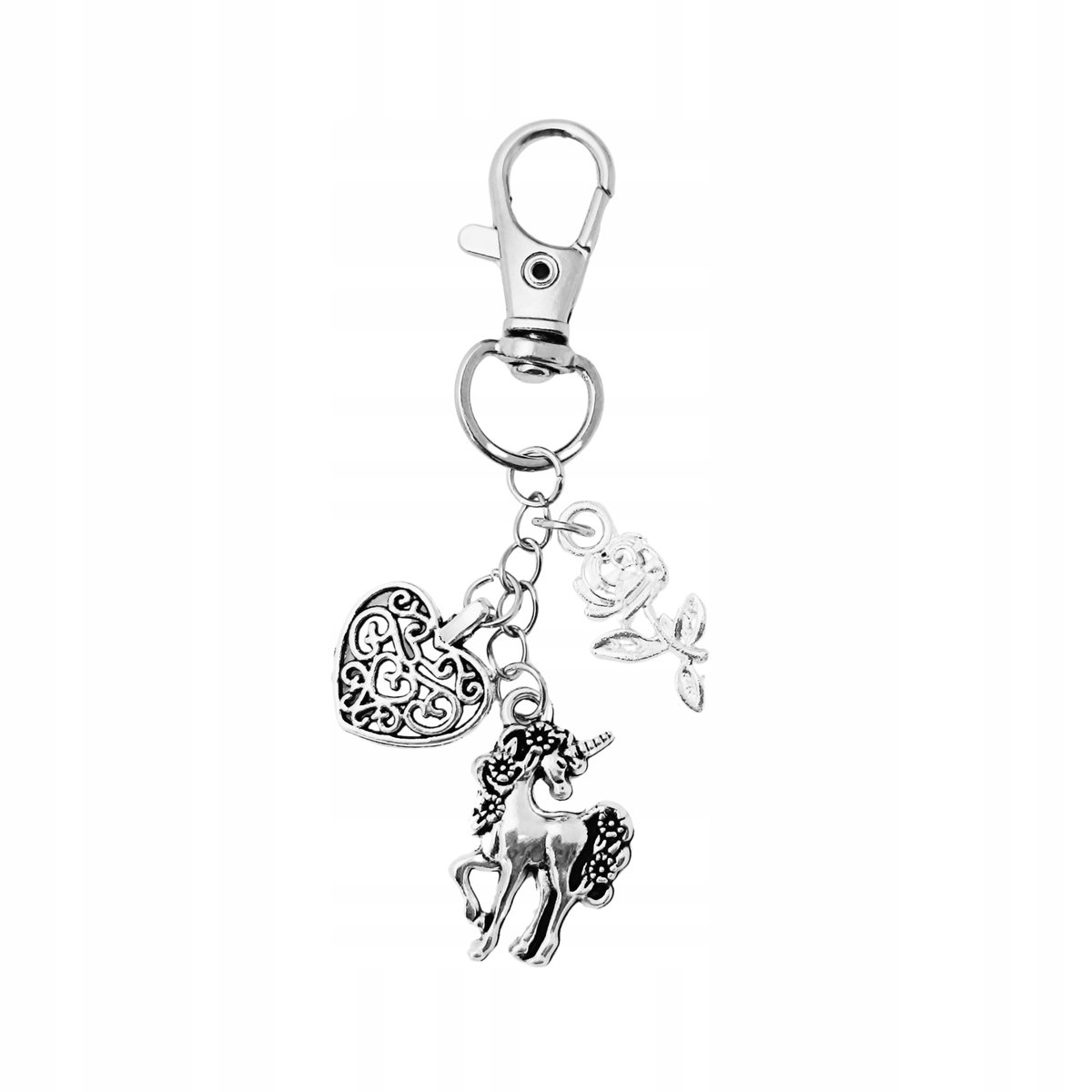 Breloczek Jednorożec Brelok Fantasy Karabińczyk na klucze