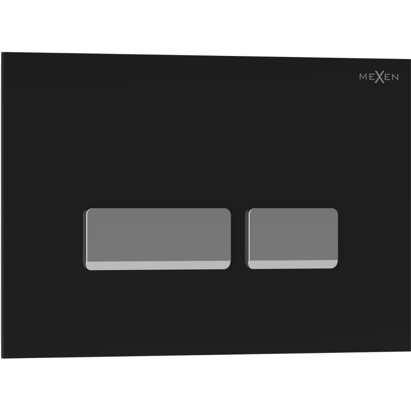 Mexen Tex 07 przycisk spłukujący, czarny - 6107-02