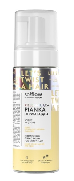 So!flow Pielęgnująca Pianka Utrwalająca do Włosów Kręconych 170ml