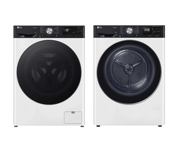 LG pralka Vivace R750 F4W1175YW 11kg 1400obr/min + suszarka Vivace RH90V9LV2N 9kg 60cm