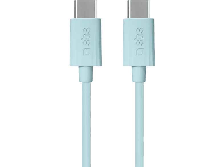 Kabel USB typ C SBS TECABLETCC6015LBGRS 1,5m 60W Zielony