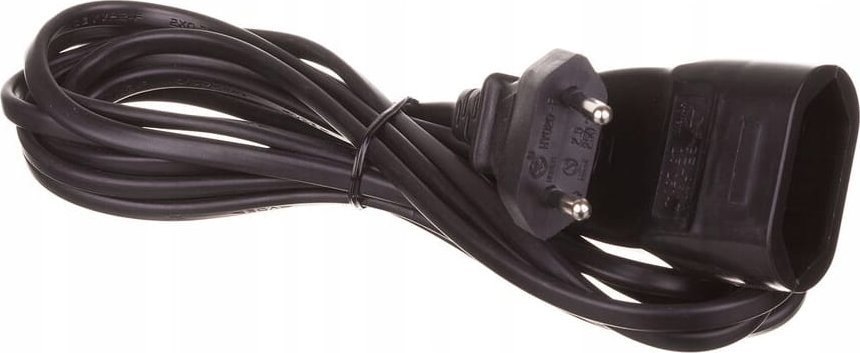 Listwa zasilająca Düwi Przedłużacz 1 gniazdkowy 3m czarny IP20 230V