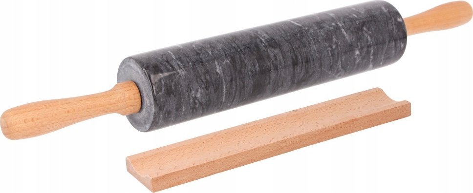 WAŁEK MARMUROWY DO CIASTA Z PODSTAWKĄ 46cm BRUNBESTE BB-3240