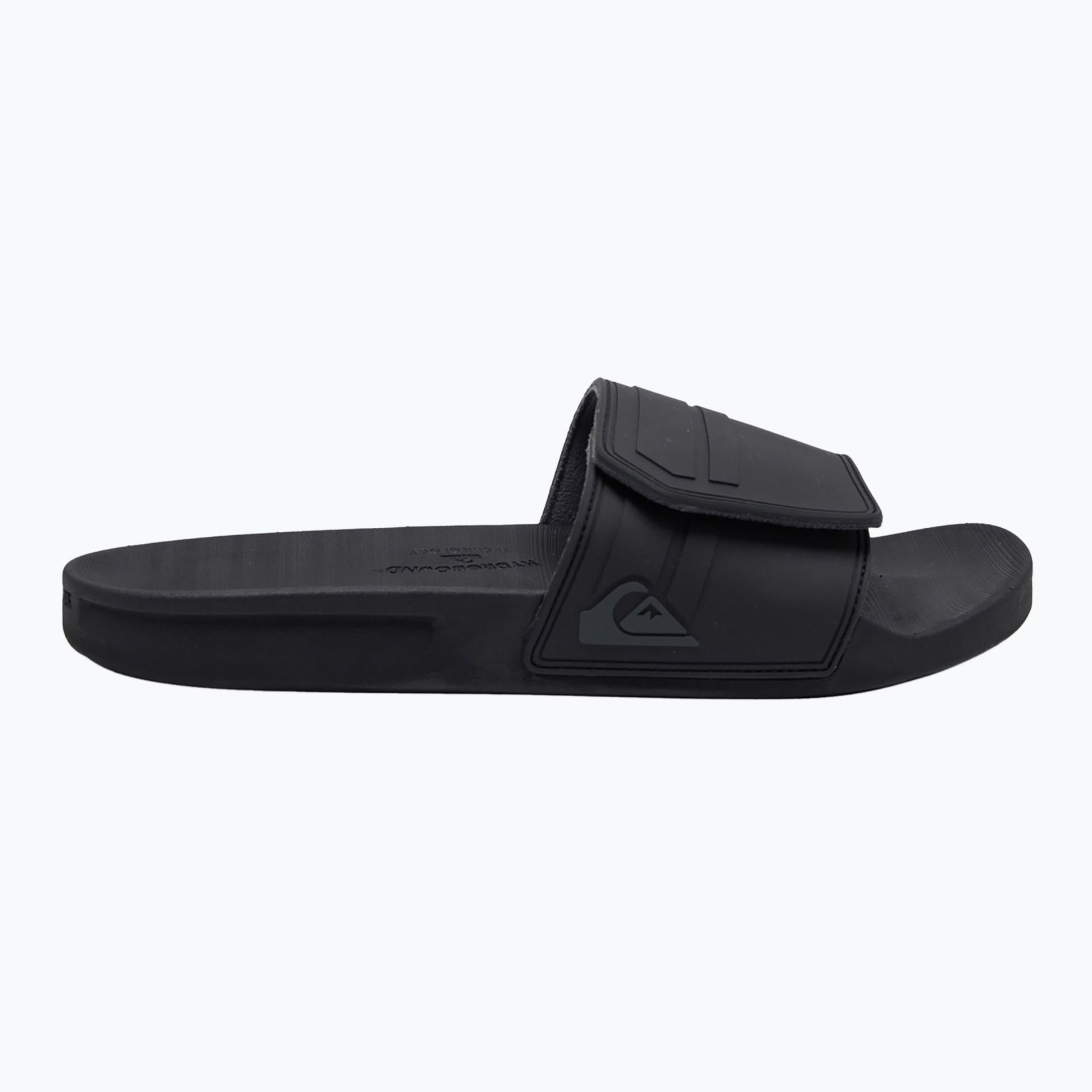 Klapki męskie Quiksilver Rivi Slide Adjust black/grey/black WYSYŁKA W 24H 30 DNI NA ZWROT