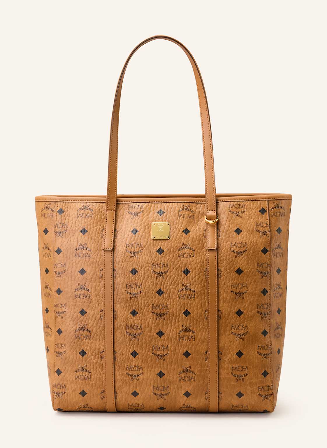 Mcm Torba Shopper Toni Medium braun
