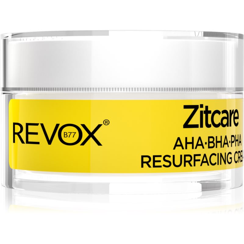 Revox B77 Zitcare AHA BHA PHA Resurfacing Cream wygładzający krem na noc 50 ml