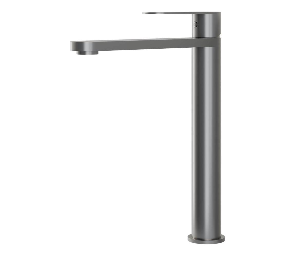 BATH DELUXE 28-027-02-73-02 - Kran do umywalki TARNBY 27,3 cm proszkowo szary