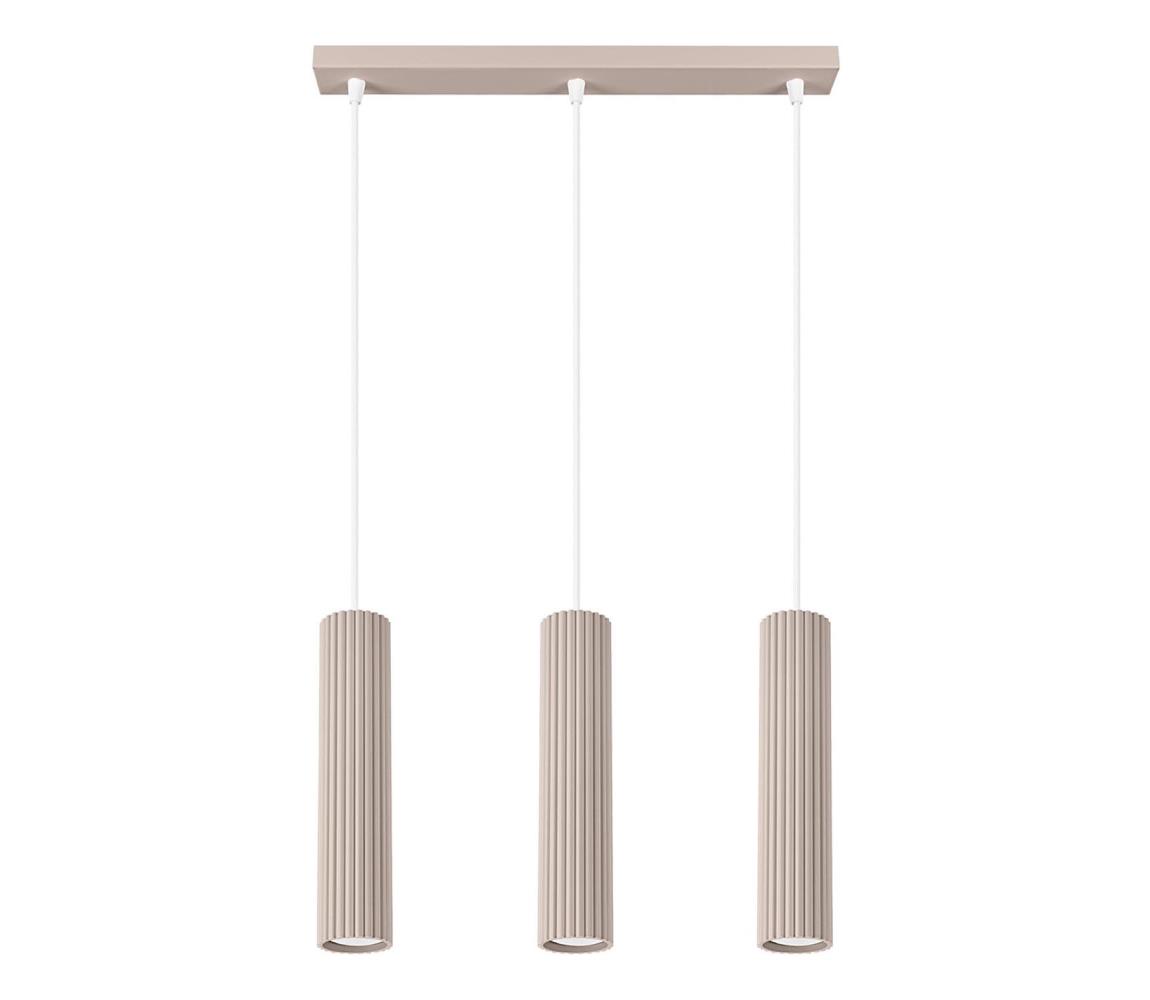 Brilagi - Żyrandol na lince CRESTO 3xGU10/10W/230V taupe