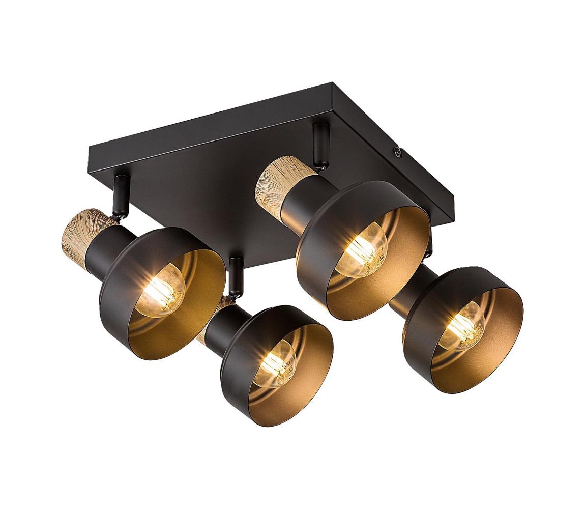 Rabalux 73058 - Oświetlenie punktowe SASKIA 4xE14/15W/230V