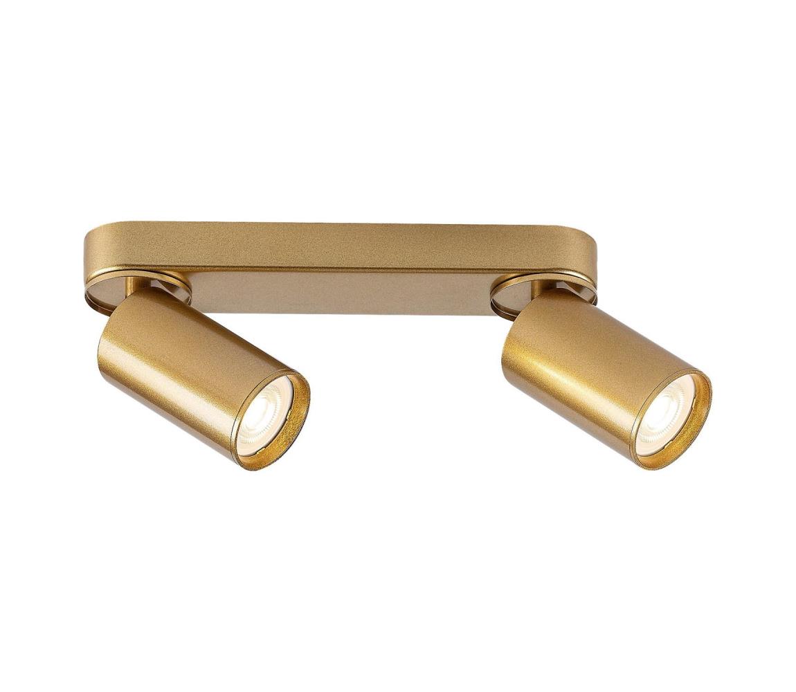 Rabalux 73076 - Oświetlenie punktowe MIRINA 2xGU10/5W/230V złoty