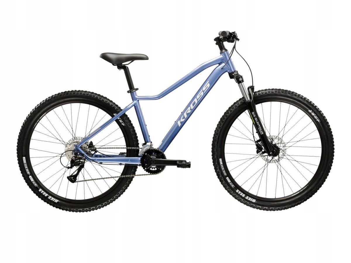 Damski rower górski MTB KROSS LEA 4.0 rozmiar M Niebieski