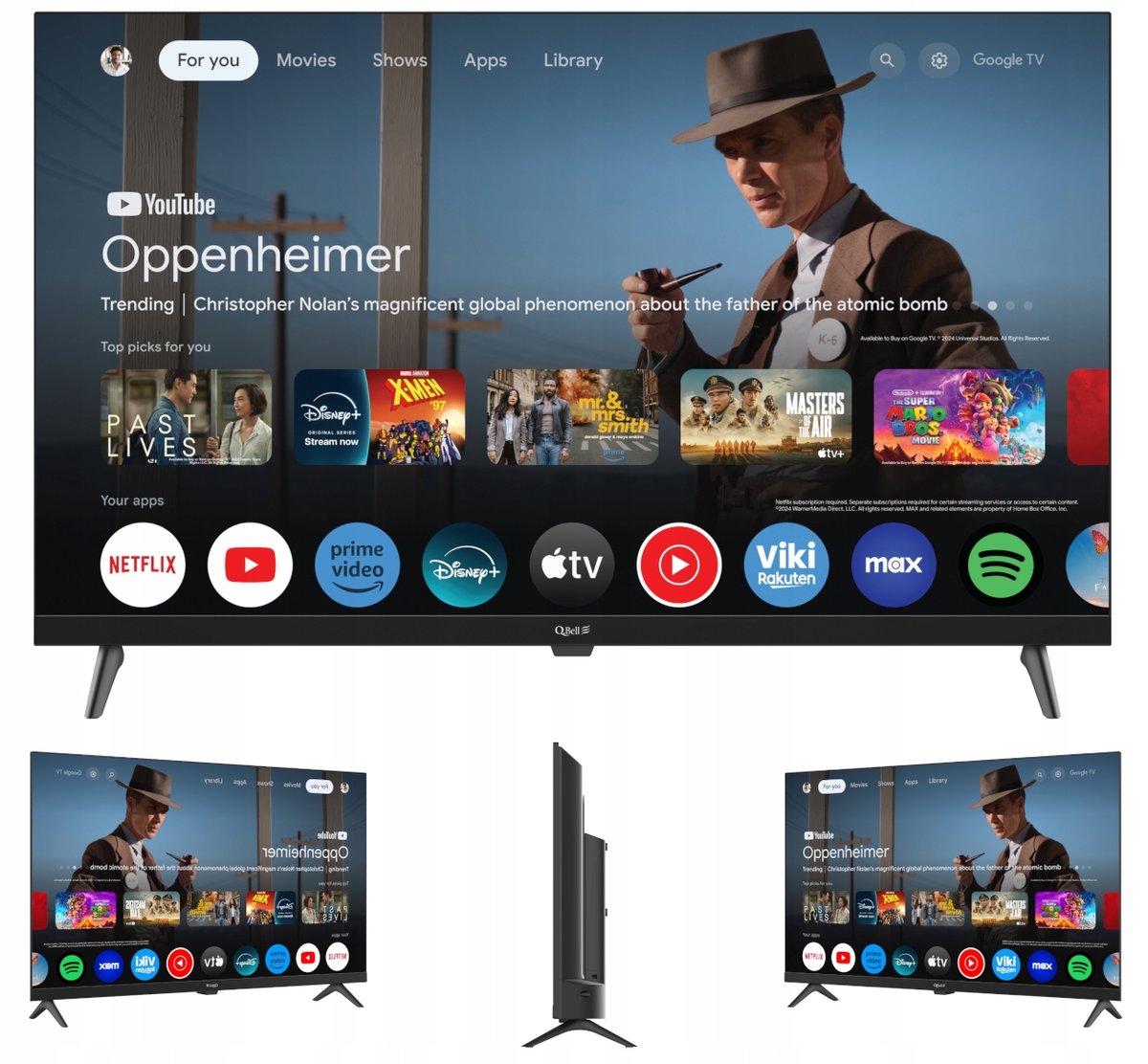 Q.Bell Google TV 40