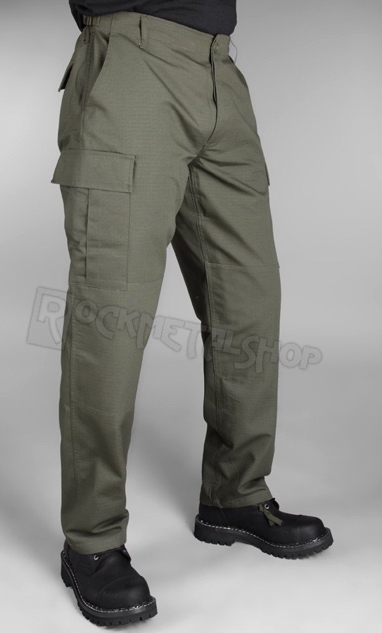 spodnie bojówki US BDU FELDHOSE R/S OLIV-XL