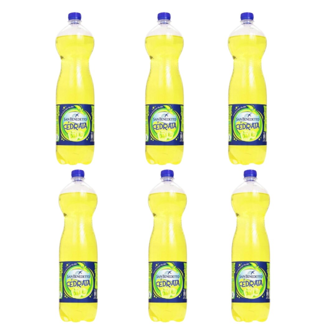 Lemoniada gazowana Cedr 6 x 1,5l - San Benedetto
