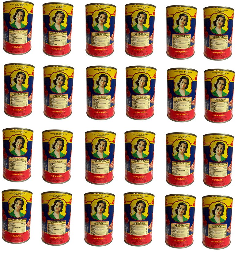 Obrane pomidory Pomidori Pelati Interi 400g - La Carmela x24 sztuki, zgrzewka