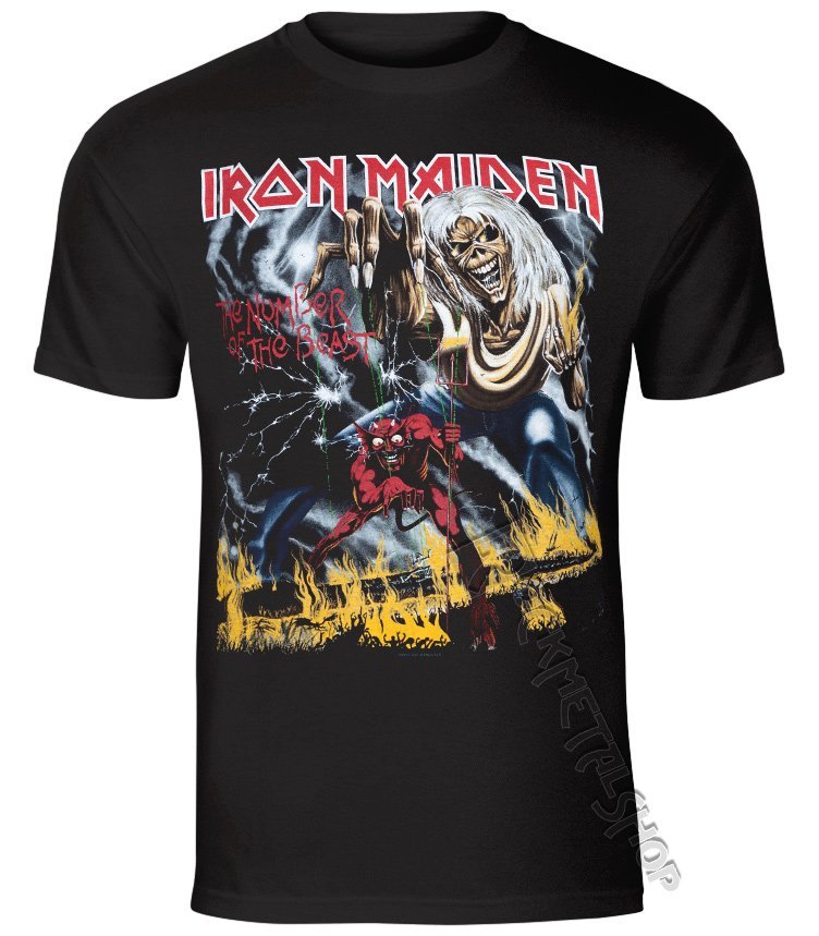 koszulka IRON MAIDEN - NUMBER OF THE BEAST-S
