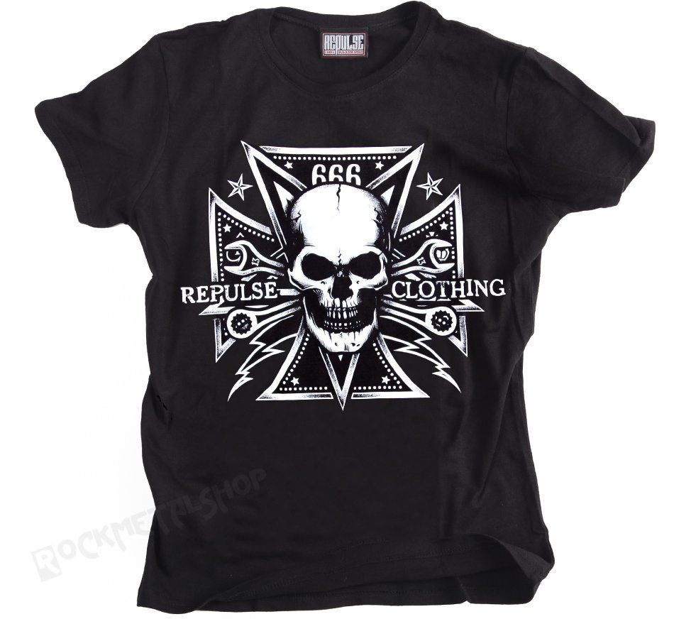 bluzka damska REPULSE SKULL-S
