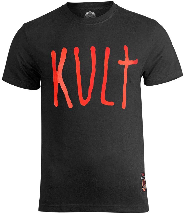 koszulka KULT - CZERWONE LOGO-L