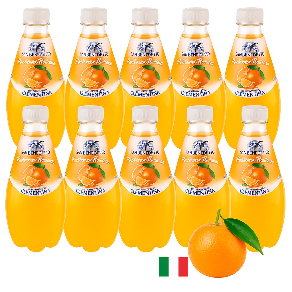 Lemoniada z mandarynek Clementina 400ml -x 10 San Benedetto